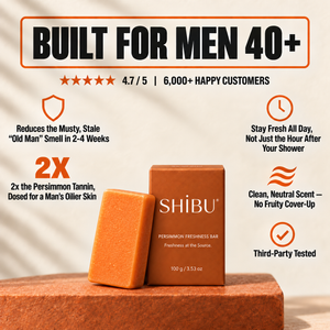 SHIBU Persimmon Soap Made for Men