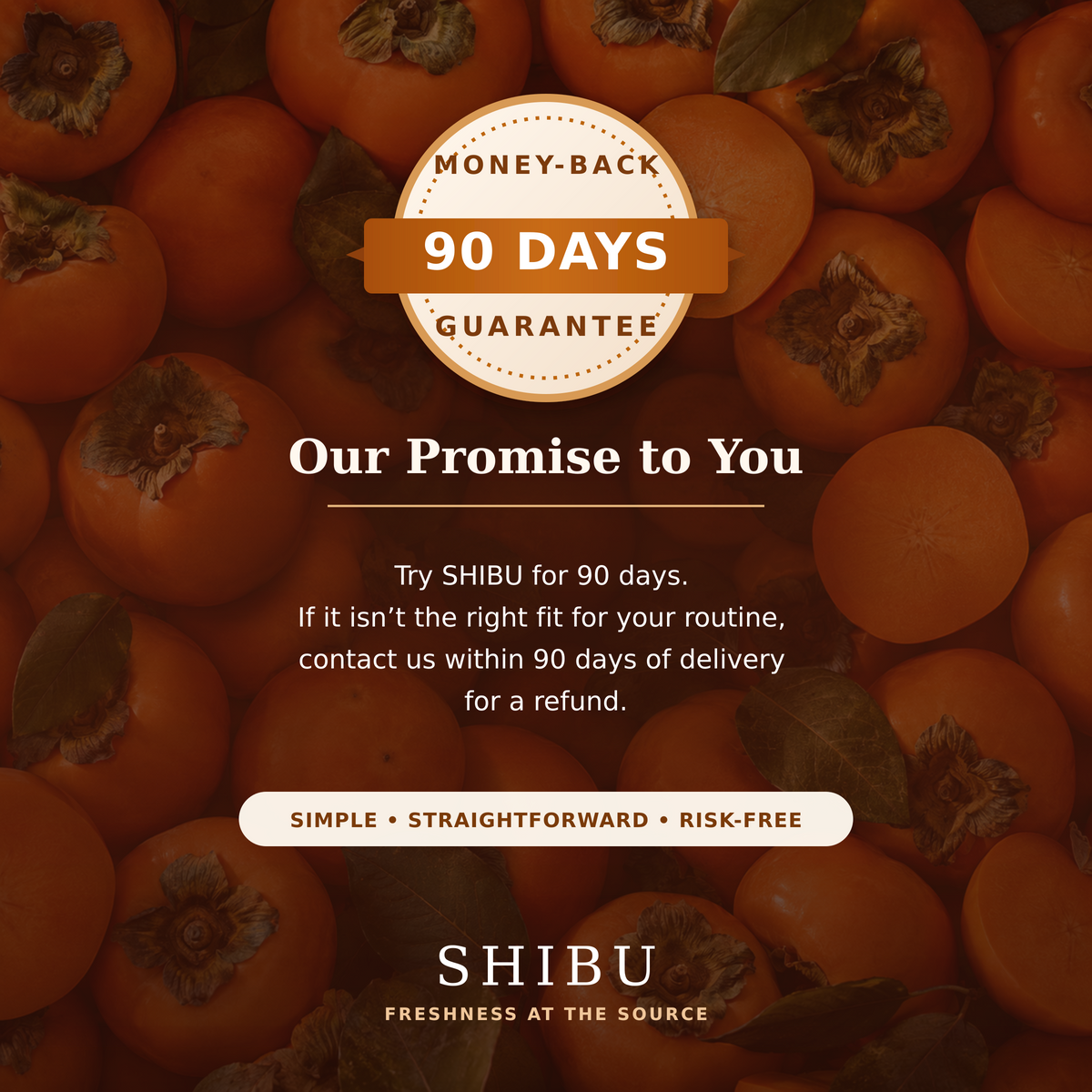 Persimmon Freshness Bar