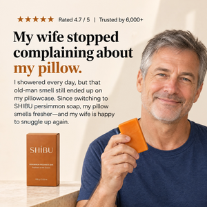 SHIBU Persimmon Soap Made for Men